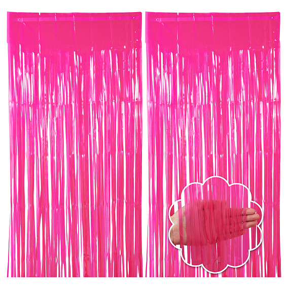 Шторы с бахромой для домашних животных, мерцающие шторы, на день рождения свадьба елочные украшения