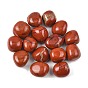 Натуральный красный бисер яшма, обваленные камни, нет отверстий / незавершенного, самородки