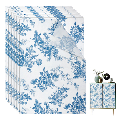 Gift Wrapping Paper, Flower Pattern