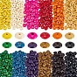 600 шт 12 цвета деревянных бусин, рондель