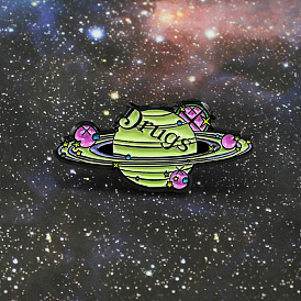 Galactic Exploration Drugs Fashion Brooch Pin for Men and Women