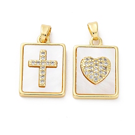 Латунные микро проложить кубического циркония подвески, без кадмия и без свинца, с оболочкой, реальный 16 k позолоченный