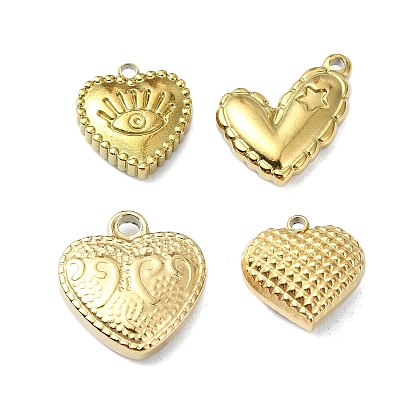 Ионное покрытие (ip) 304 подвески из нержавеющей стали, шарма сердца