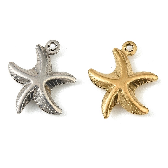304 подвески из нержавеющей стали. подвеска в виде морской звезды