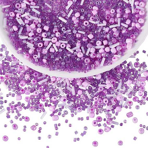 Стеклянные бусины, рис, трубка и рассыпной, разнообразные, набор для изготовления ювелирных изделий из браслета своими руками