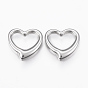 304 нержавеющей стали связывающий кольца, сердце