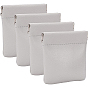 PU Leather Wallet, Change Purse, Small Storage Bag for Earphone, Coin, Jewelry, with Magnetic Closure