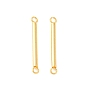 304 Stainless Steel Connector Charms, Bar Links, Column