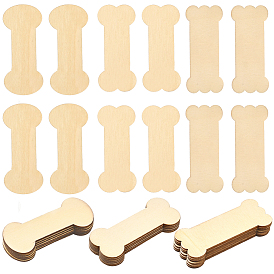 60шт 3 стили доски для намотки деревянных ниток, шпулька для нити, карточка-органайзер для тем, формой кости