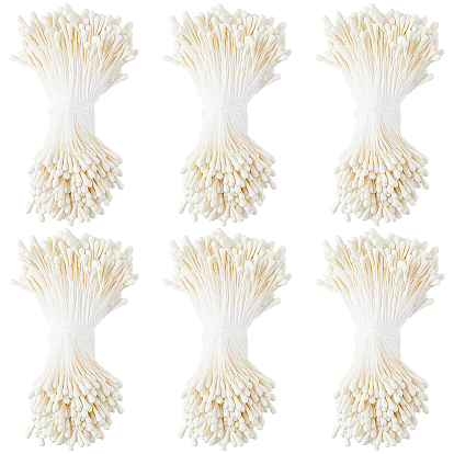 6Bundles Gypsum Artificial Flower Heart Core