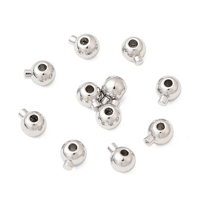 Perles à sertir en laiton shegrace, sans cadmium et sans nickel et sans plomb