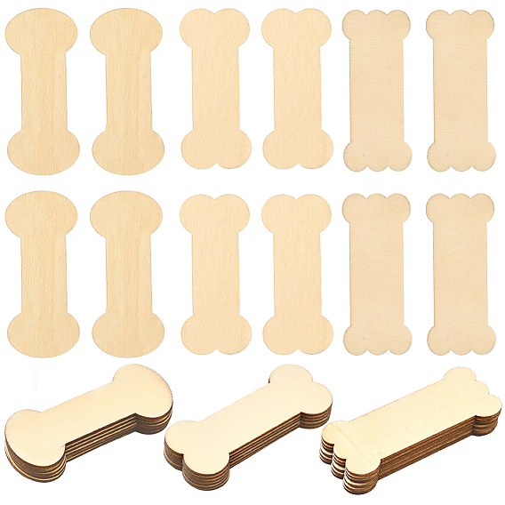 60шт 3 стили доски для намотки деревянных ниток, шпулька для нити, карточка-органайзер для тем, формой кости