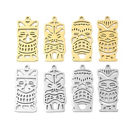 304 подвески из нержавеющей стали, тики маска очарование, лазерная резка