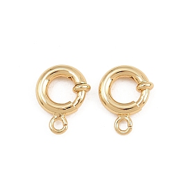 Латунная застежка пружинного кольца, стойки покрытие, без кадмия и без свинца, долговечный