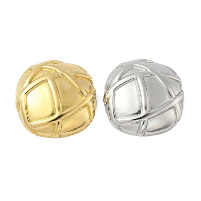 304 подвески из нержавеющей стали, квадратных амулеты, ионное покрытие (ip)