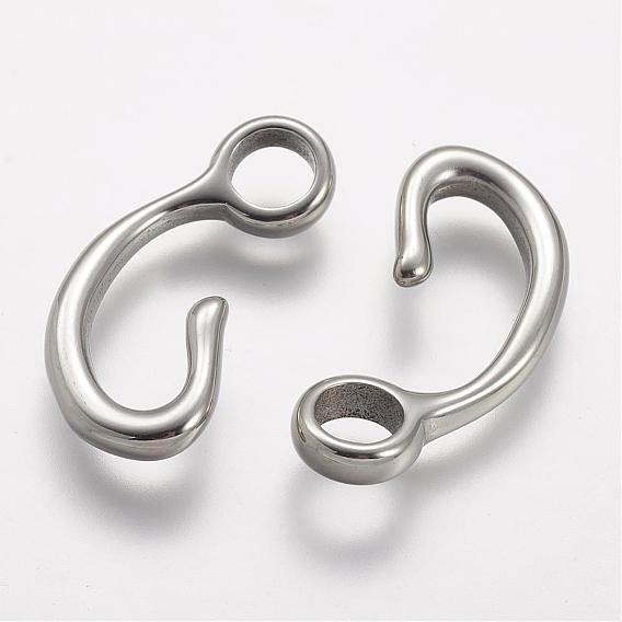 304 Stainless Steel Pendants, Hook