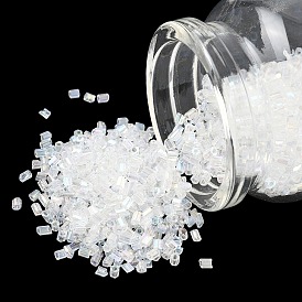 11/0 стакан бисер, шестиугольник, два среза