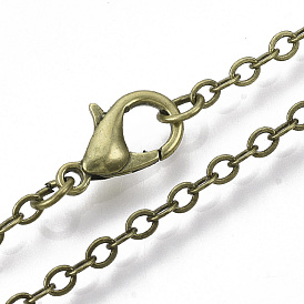 Изготовление ожерелья из латуни, с карабин-лобстерами 