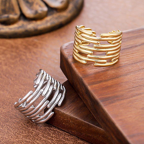 304 открытые кольца манжеты из нержавеющей стали, бастион