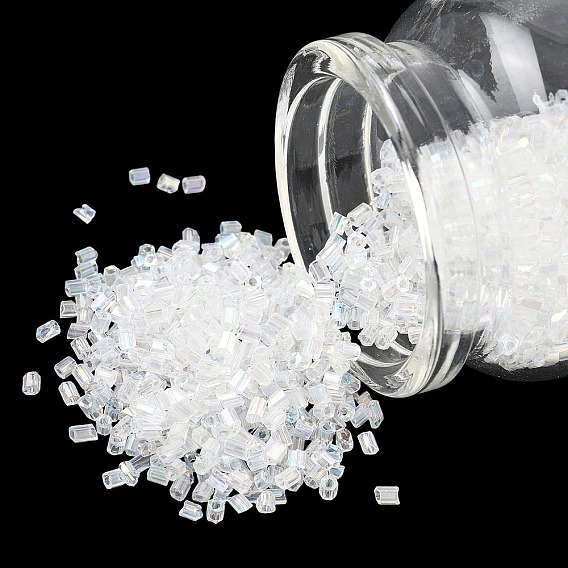 11/0 стакан бисер, шестиугольник, два среза