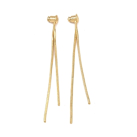 Латунные гайки для сережек, кисточка