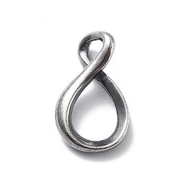 925 Sterling Silver Number 8 Linking Rings