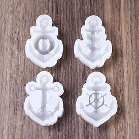 DIY Boat Anchor Silicone Molds, Decoration Making, Resin Casting Molds, For UV Resin, Epoxy Resin Jewelry Making