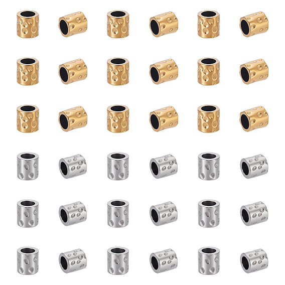 60шт 2 цвета 304 шарики из нержавеющей стали, колонка