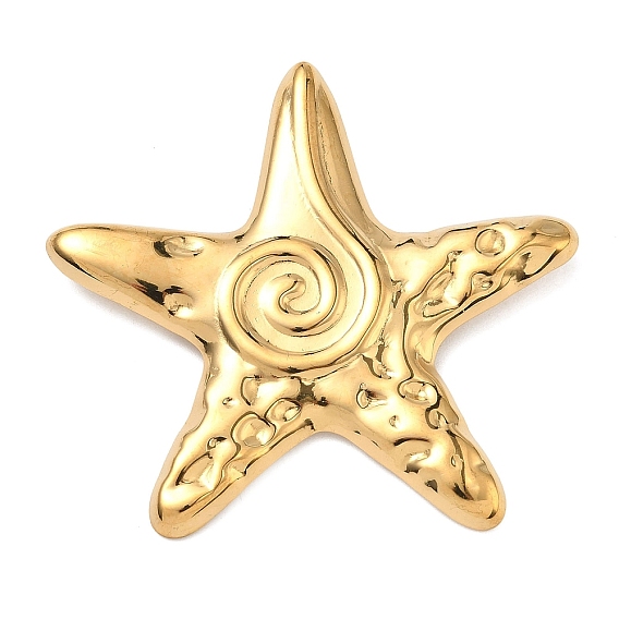 304 подвески из нержавеющей стали, очарование морской звезды