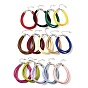 Microfiber Leather Multi-strand Cord Bracelets Makings, with Brass Findings and 202 Stainless Steel Lobster Claw Clasps