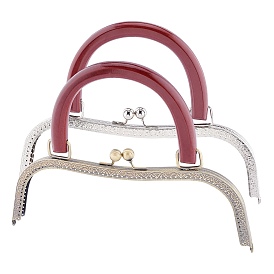 Железная застежка для кошелька, сумка поцелуй застежка замок, для diy craft, создание кошелька, изготовление пакетов