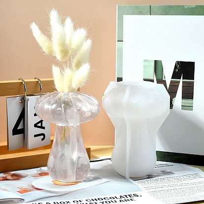 Пищевые силиконовые формы для ваз своими руками, формы для литья смолы, гриб