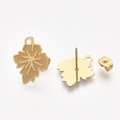 304 Выводы серьги из нержавеющей стали шпилька, с ушными гайками / серьгами, лист