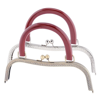 Железная застежка для кошелька, сумка поцелуй застежка замок, для diy craft, создание кошелька, изготовление пакетов