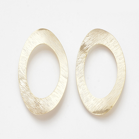 Brass Linking Rings, Oval, Nickel Free