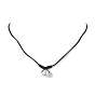 Round Shell Pearl Beaded Necklaces, with Nylon Thread
