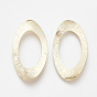 Brass Linking Rings, Oval, Nickel Free