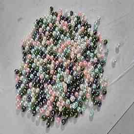 Пастель микс перламутровый стекла жемчужные бусины