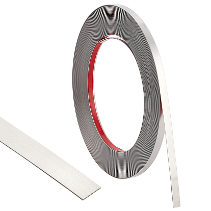 10м самоклеящаяся гибкая профилированная отделка из нержавеющей стали, потолочная лепнина, отделка стен под мебель, дверь, гардероб, домашнего декора