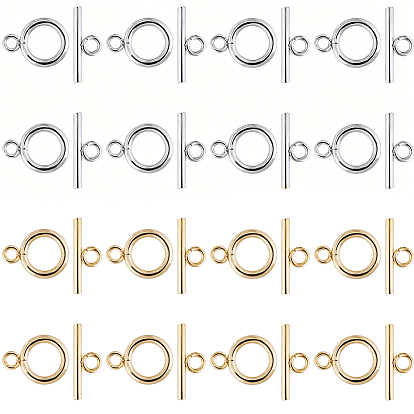 30комплекты 2 цвета 304 застежки-тоглы из нержавеющей стали