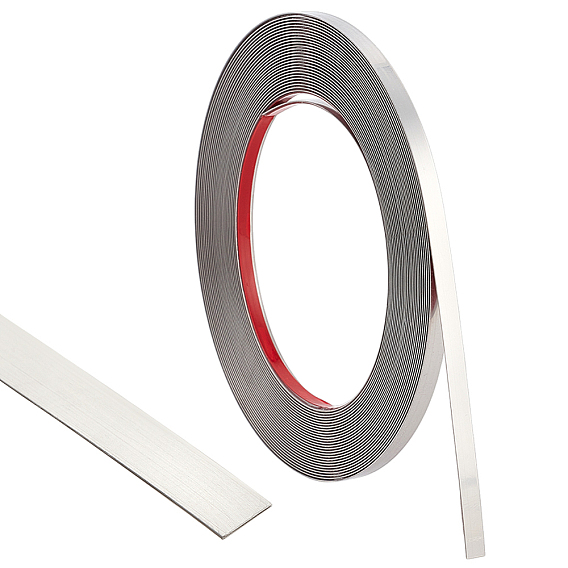 10м самоклеящаяся гибкая профилированная отделка из нержавеющей стали, потолочная лепнина, отделка стен под мебель, дверь, гардероб, домашнего декора