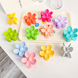 Candy-colored Flower Hair Clip for Sweet and Elegant Hairstyle - Shark Clip