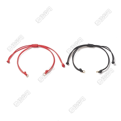 30Stück 2Farben koreanische gewachste Polyesterschnur für die Herstellung von DIY-Armbändern