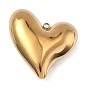 304 подвески из нержавеющей стали, асимметричный кулон в форме сердца