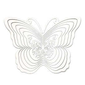 Betterfly 201 подвески/звенья из нержавеющей стали, гравированные металлические украшения