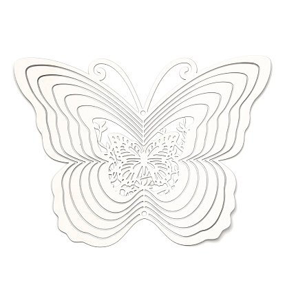 Betterfly 201 подвески/звенья из нержавеющей стали, гравированные металлические украшения