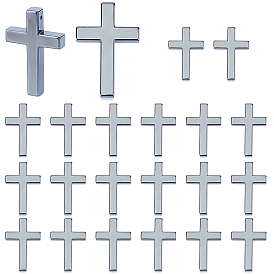 22шт. синтетические немагнитные подвески из синтетического гематита, религия крест прелести