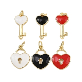 Латунь эмаль подвески, реальный 18 k позолоченный, стойки покрытие, долговечный, без кадмия и без свинца, с целью перехода в кольце