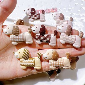 Пластиковые кабошоны, собака