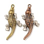 Сплавочные подвески тибетского стиля, форма крокодила